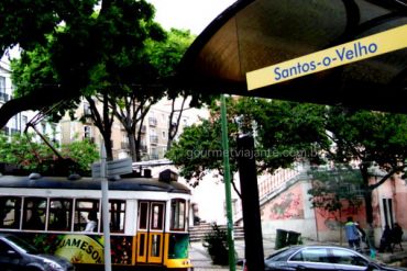 Bonde em Lisboa, capital portuguesa