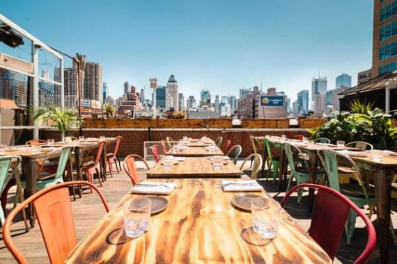 Restaurantes com área externa em Nova York