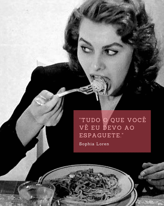 A famosa receita do espaguete ao pesto de salsa de Sophia Loren